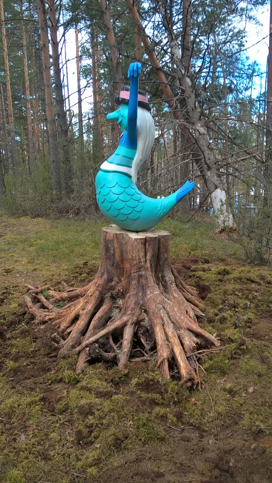 Скульптура из дерева