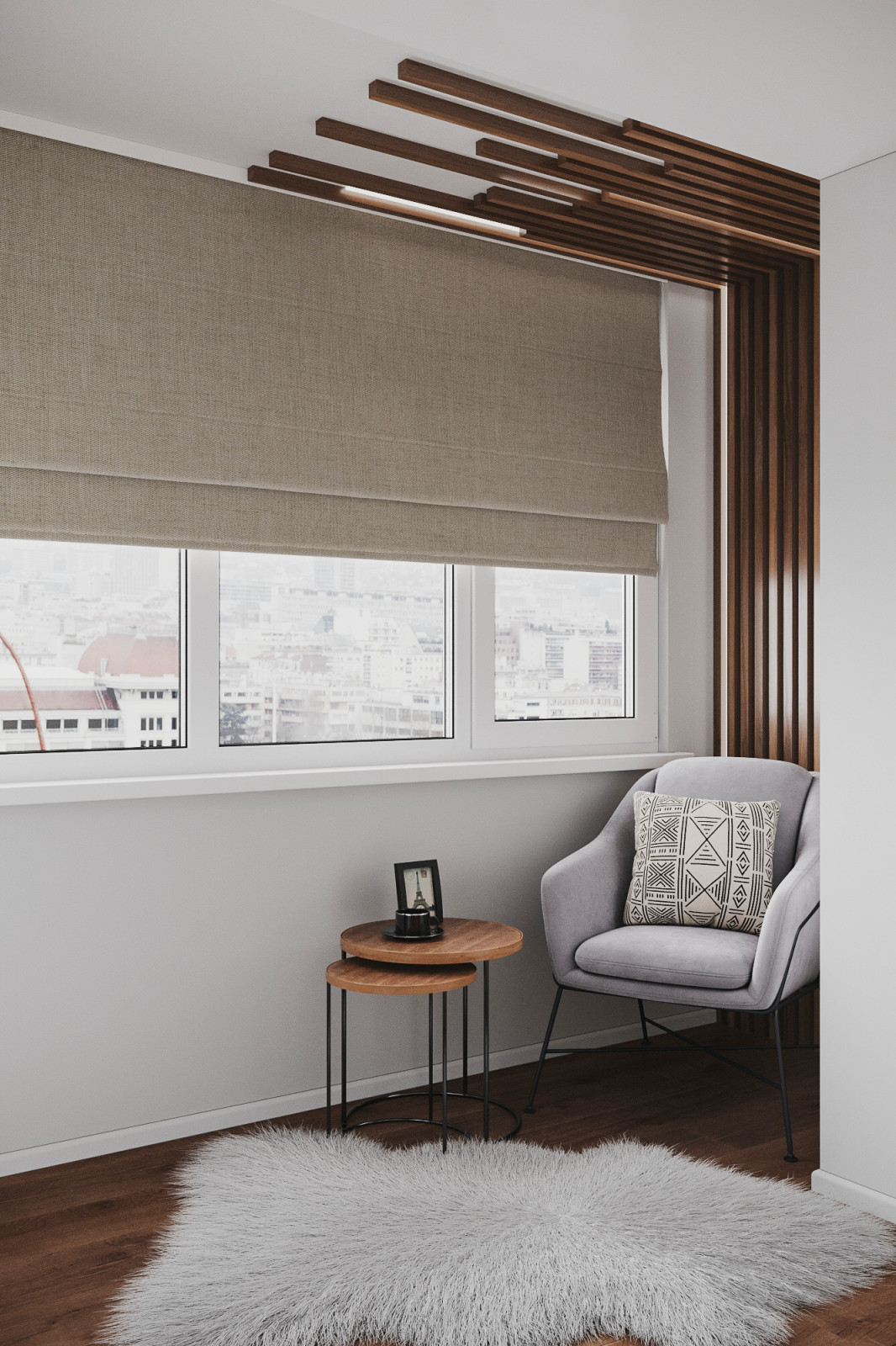 Скандинавский стиль для двухкомнатной квартиры, Народный бульвар