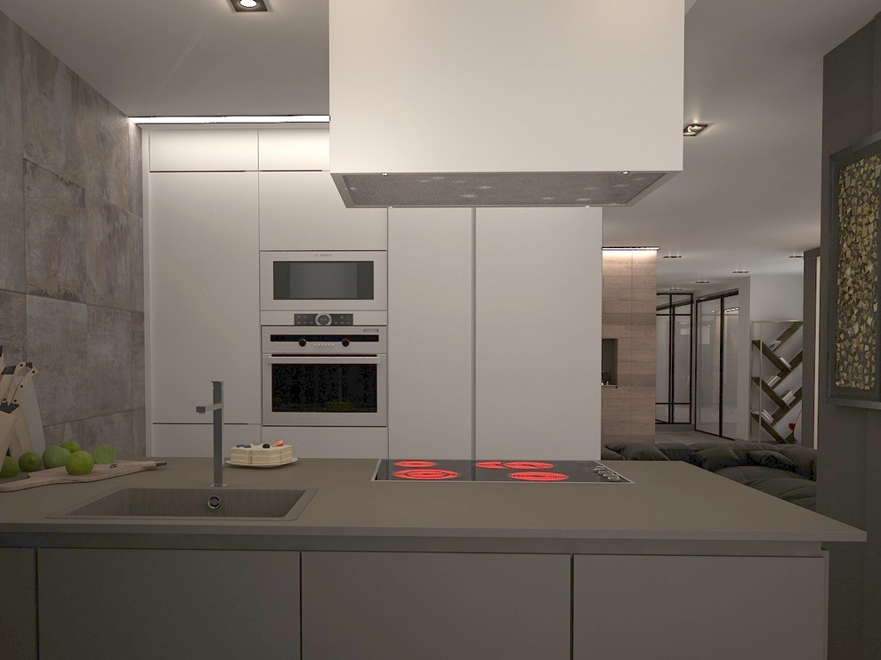 Квартира на 16 этаже  с витражным остеклением