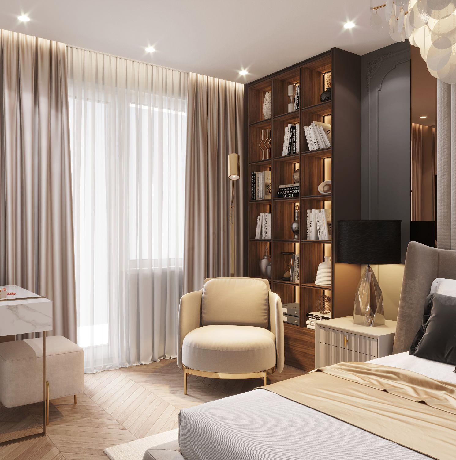 Проект квартиры 76 кв.м. 2022г.