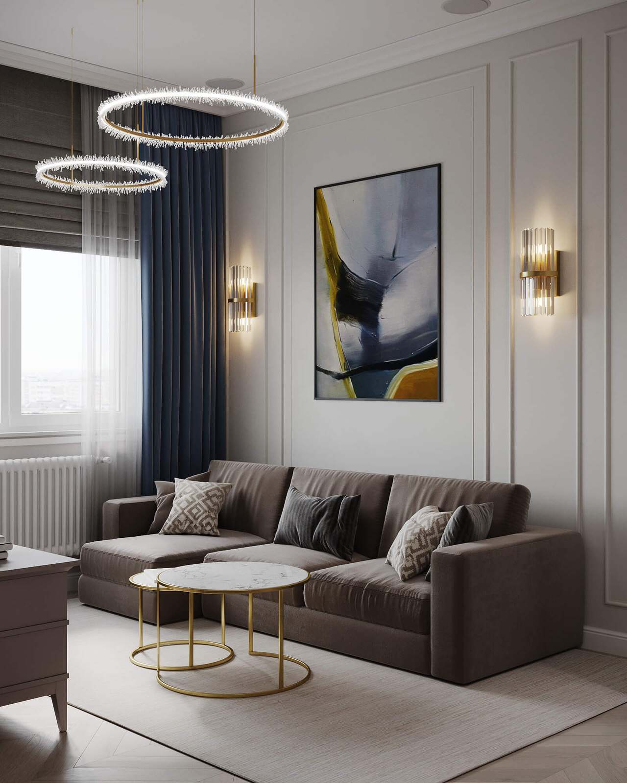 Дизайн проект квартиры 88м2