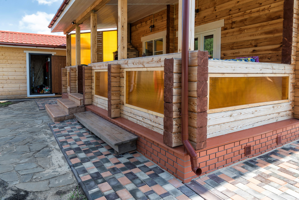 Дом по проекту "Зоря"/ Фасад 3