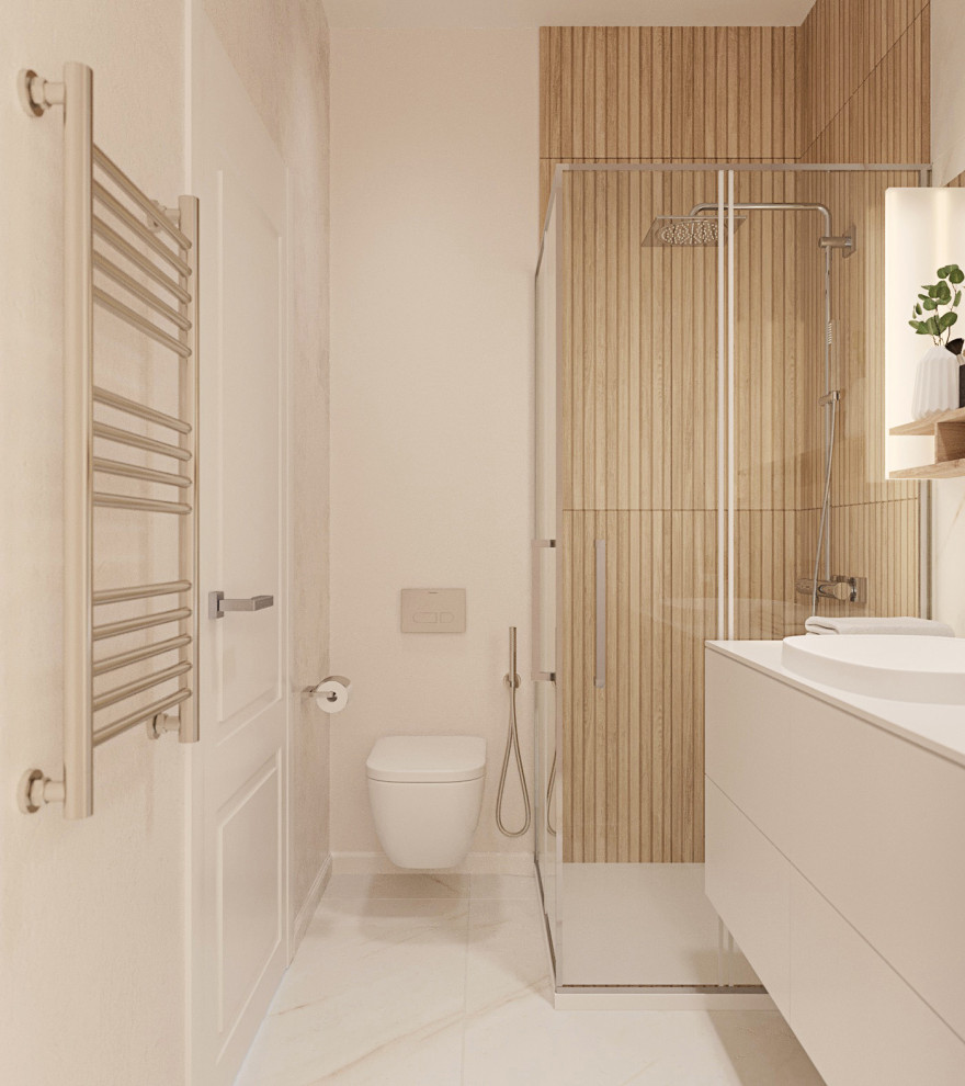 Санузел при спальне, постирочная