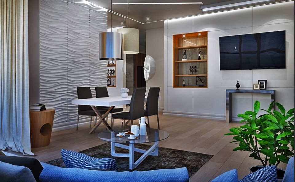 Обложка проекта: Дизайн интерьера для квартиры 150 кв.м. Al Pash Grand Hotel