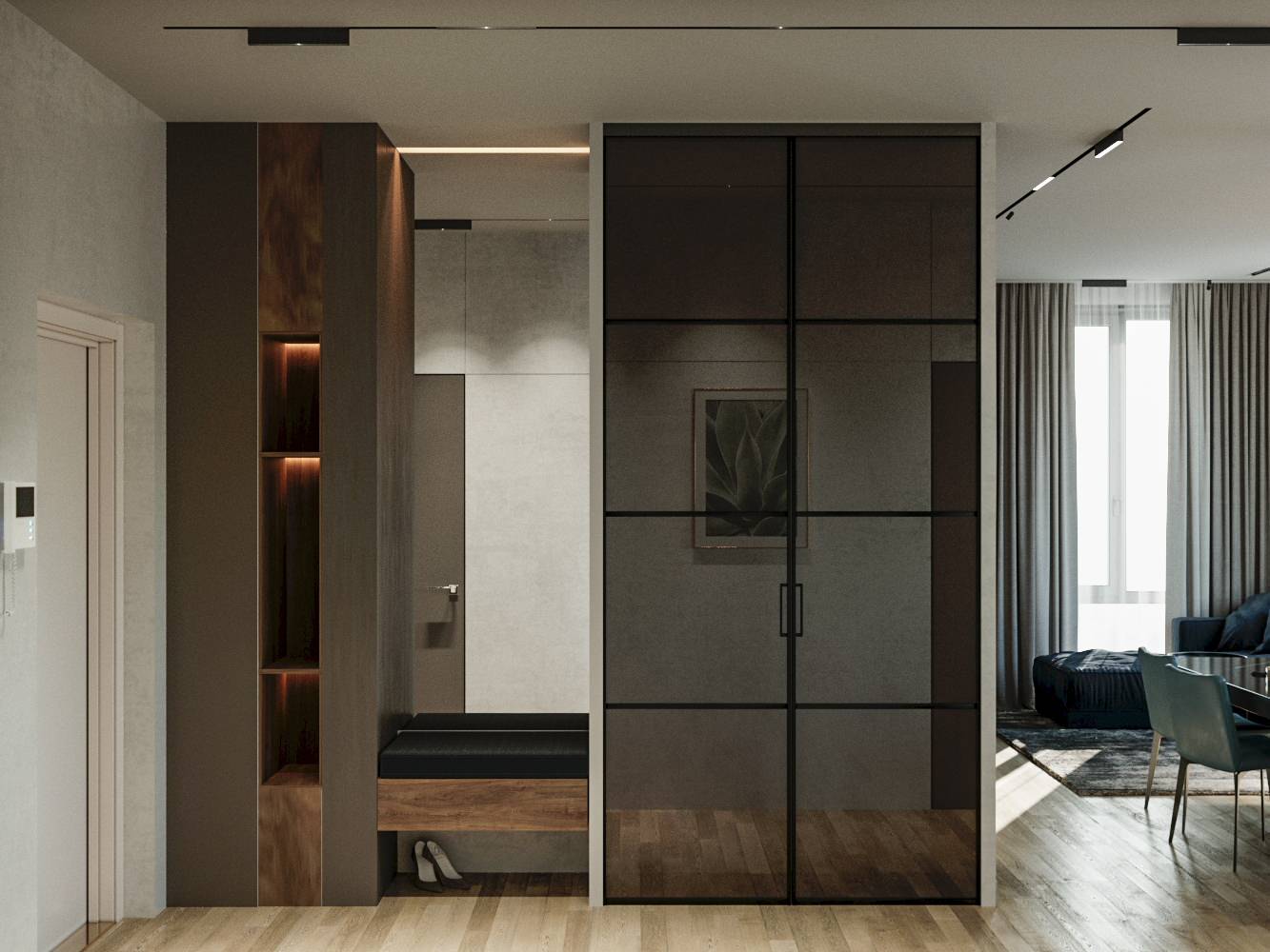 Роскошная квартира в ЖК "Пресня сити", площадью 65 кв. м