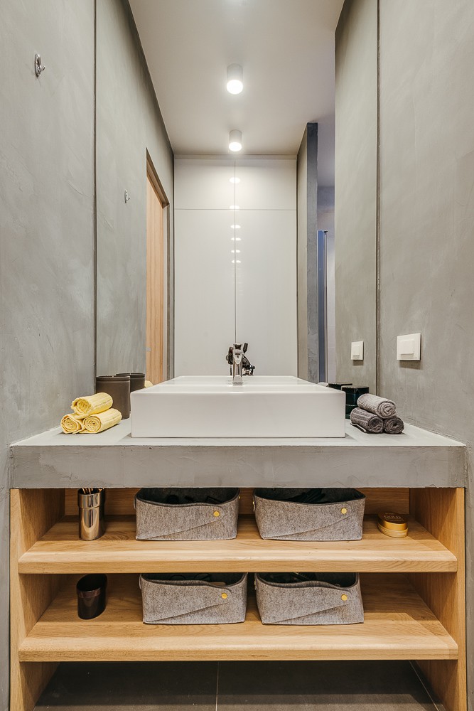 Фотографии реализованной студии в TriBeCa Apartments 43 м2