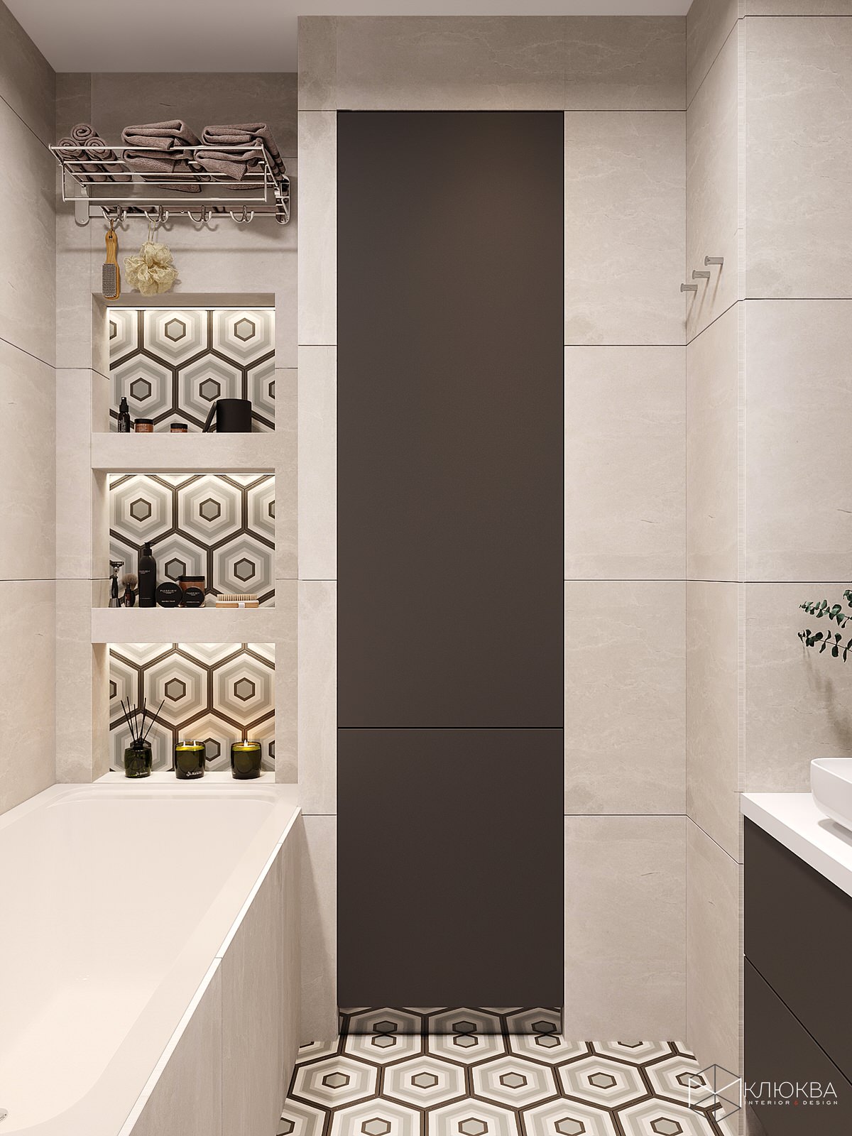 Проект квартиры 67,5 кв.м