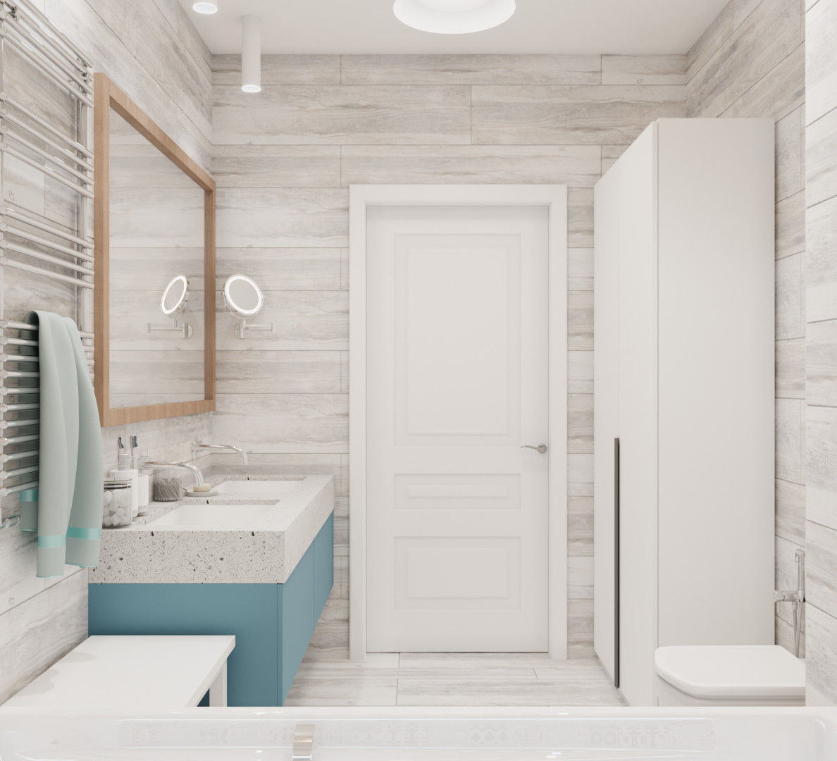 Коттедж с тремя детскими, 224 м2