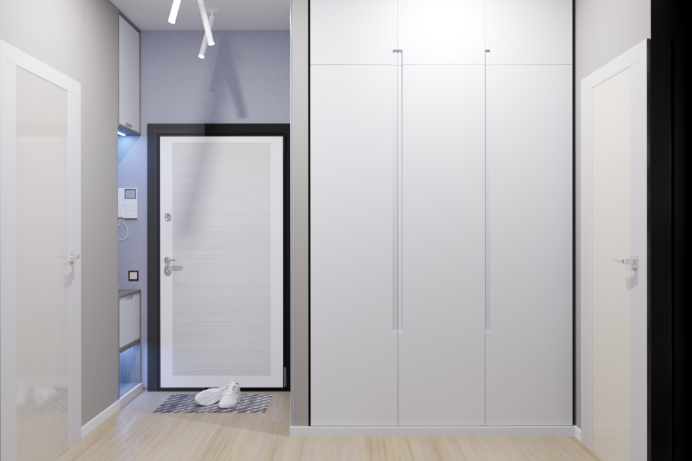 Трехкомнатная квартира в современной эклектике