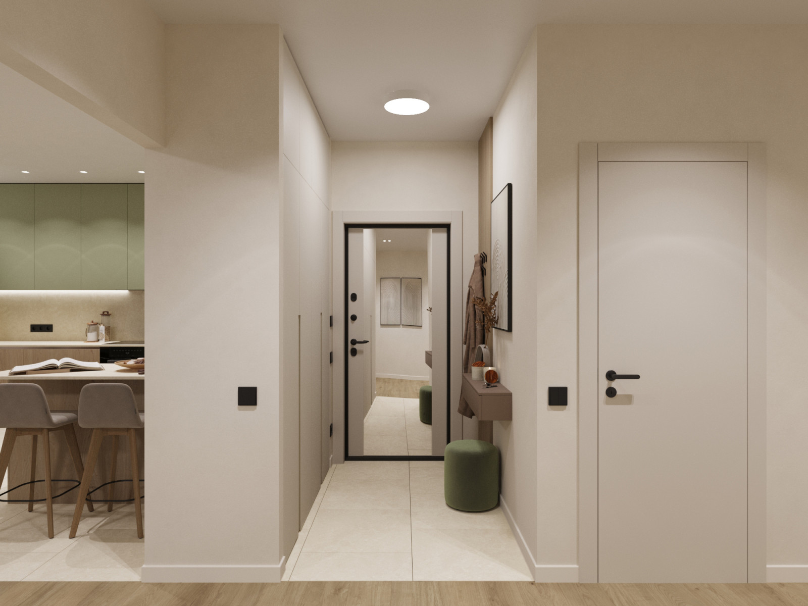 Интерьер квартиры 87 м2