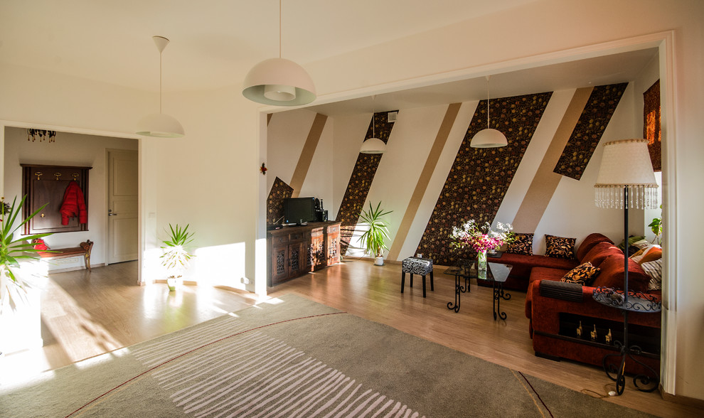 "Шутливый дизайн" - квартира в Москве