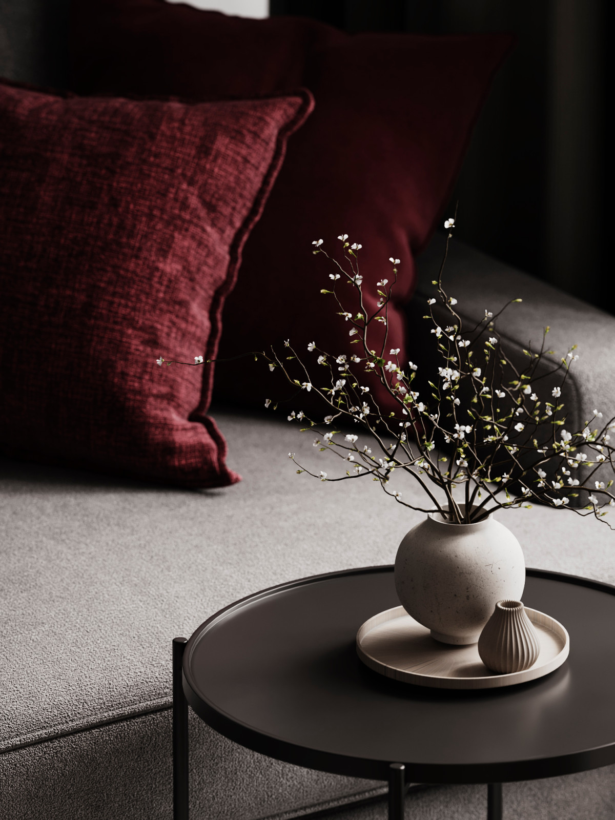 Современный mid-century в ЖК Западный Порт