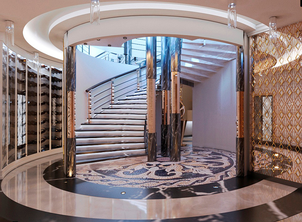 Villa Elysee - Luxury Marble Staircase