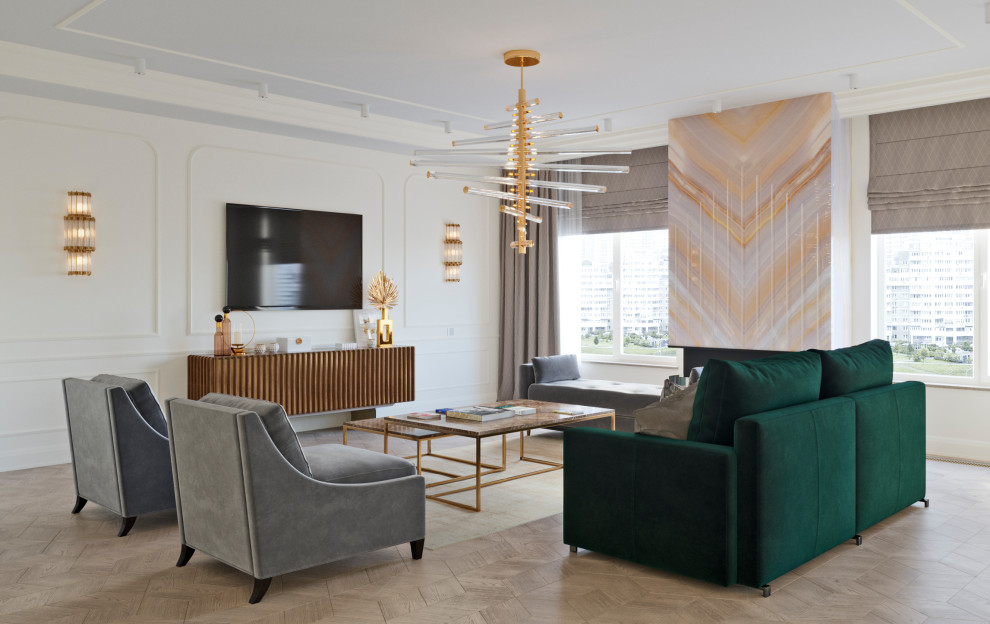 Квартира в неоклассическом стиле