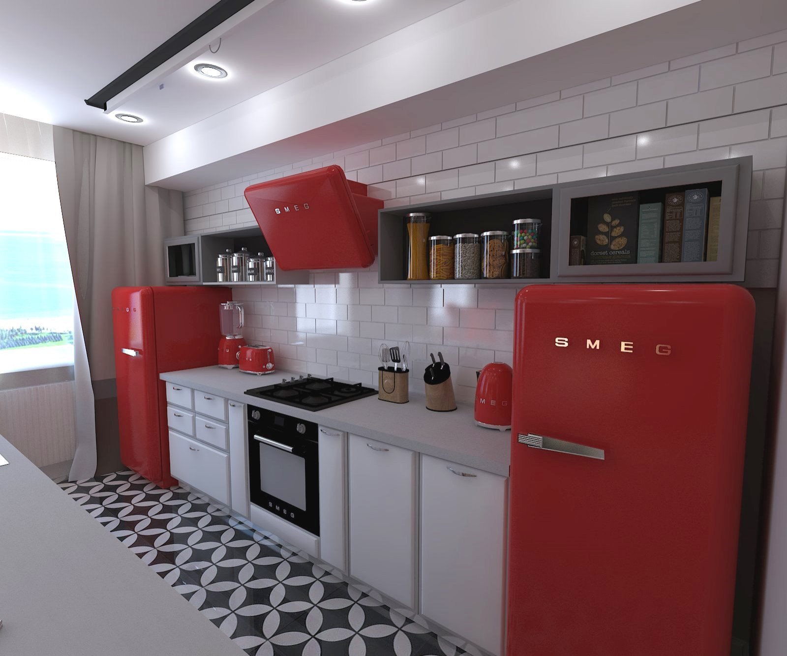 кухня ретро