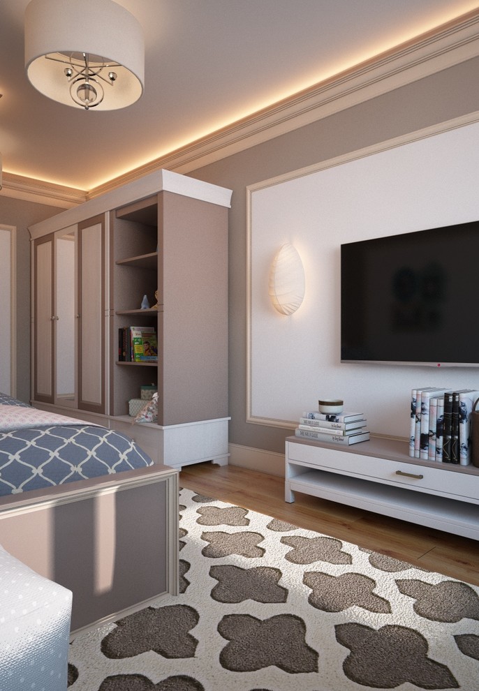 Квартира в стиле американская классика