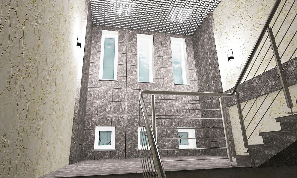 Офисы, кабинеты, лестничные марши, фасады