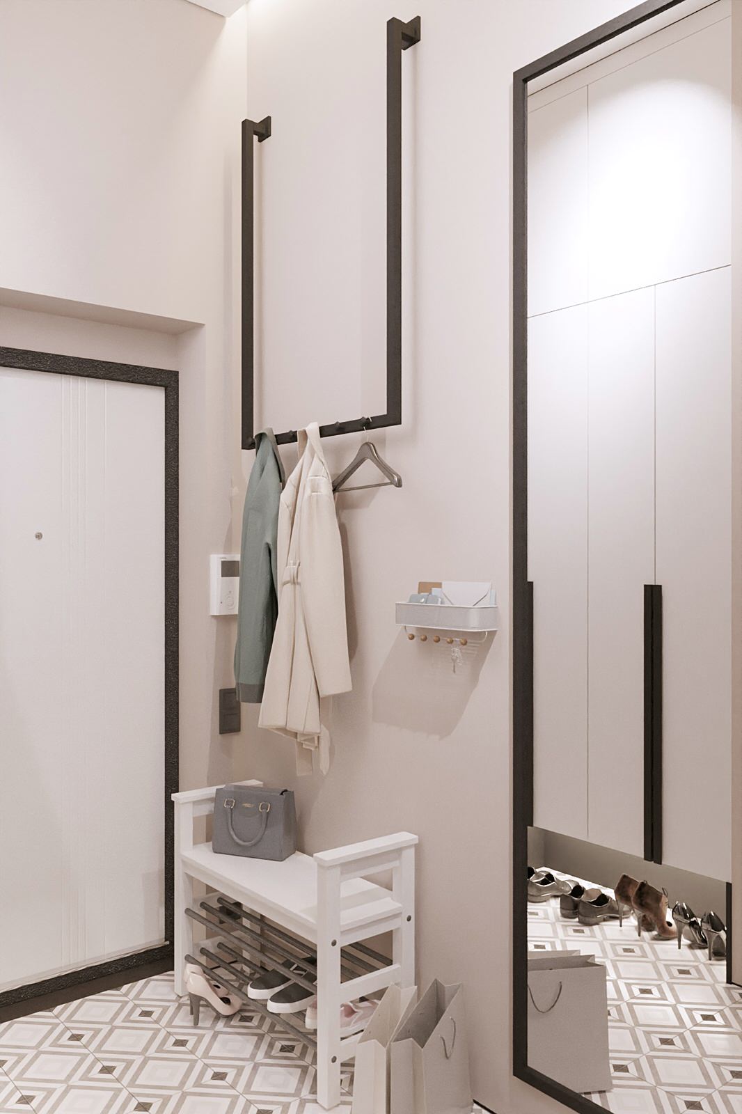 Проект квартиры в современном стиле