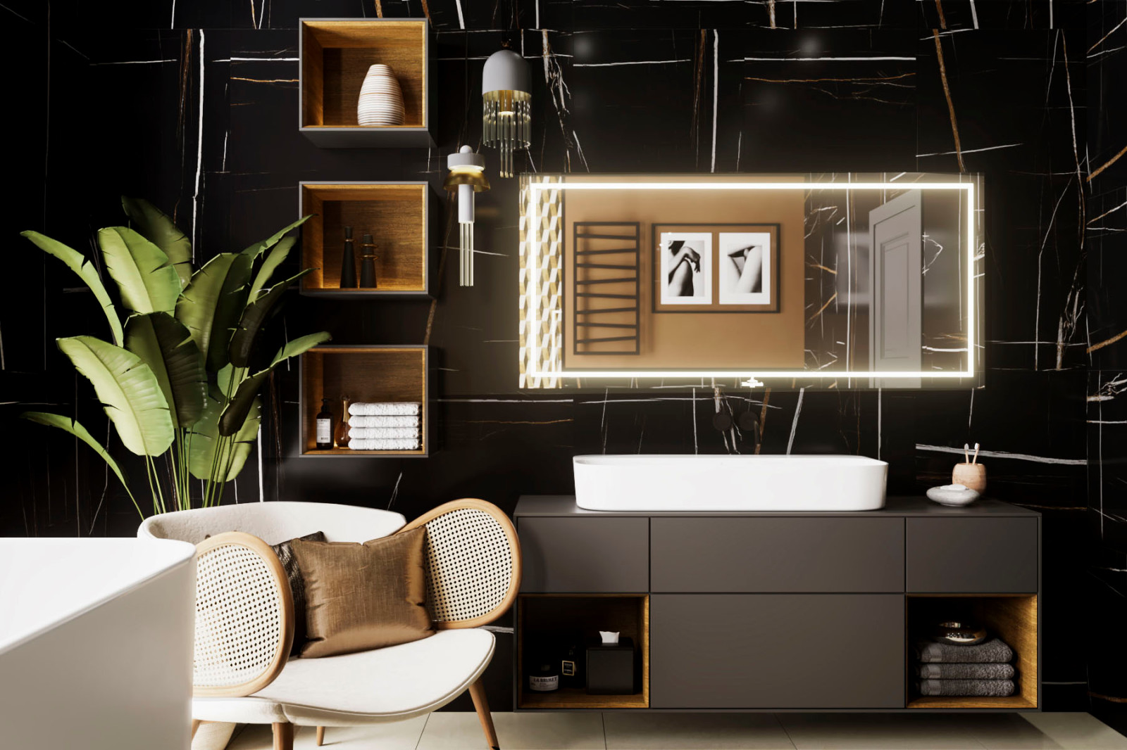 Ванная комната в частном доме