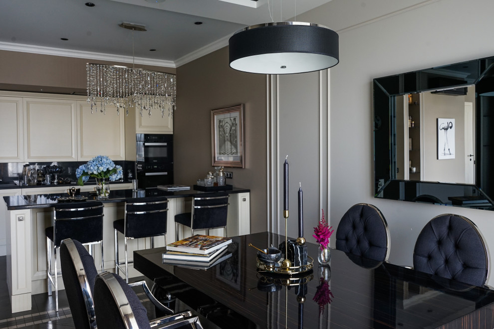 Дизайн интерьера трёхкомнатной квартиры