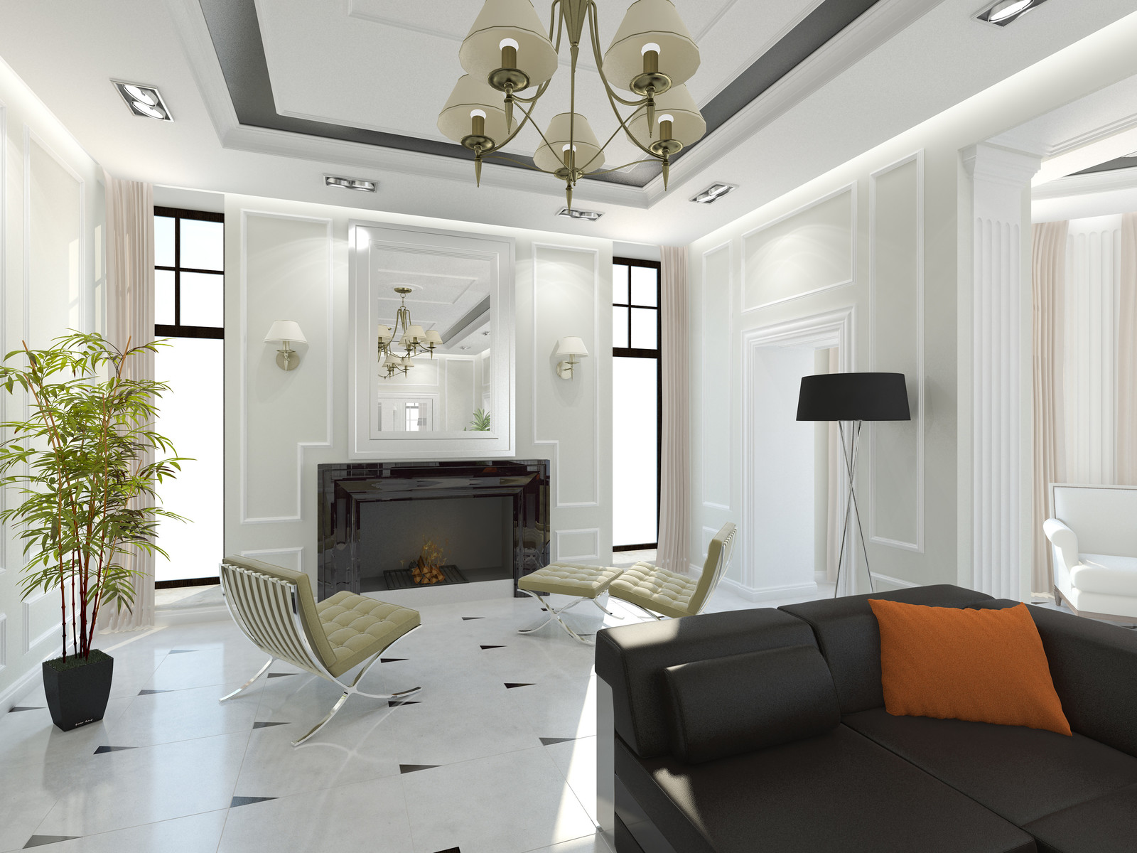 Частный жилой дом на Рублёво-Успенском шоссе (проект)