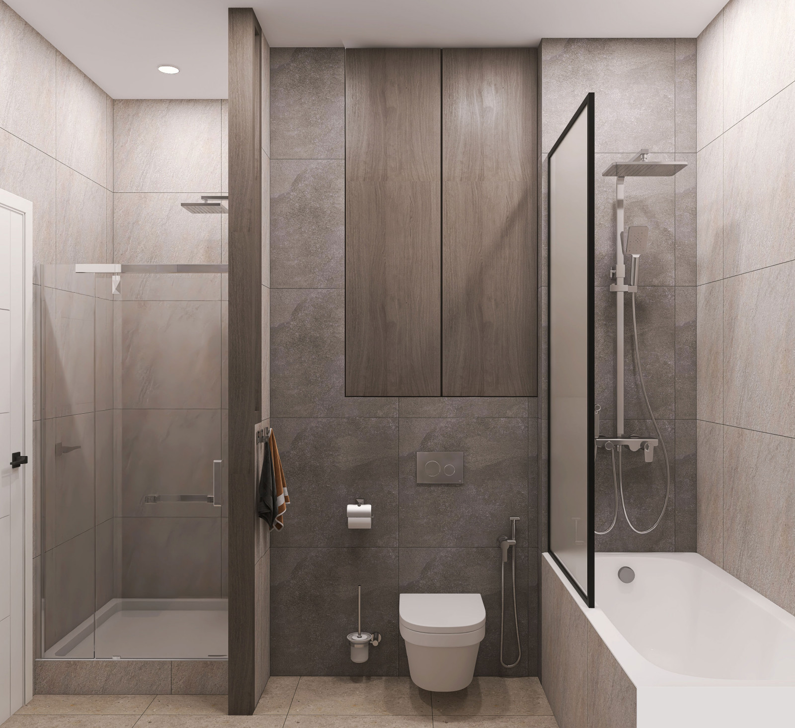 Обложка проекта: Двухкомнатная квартира