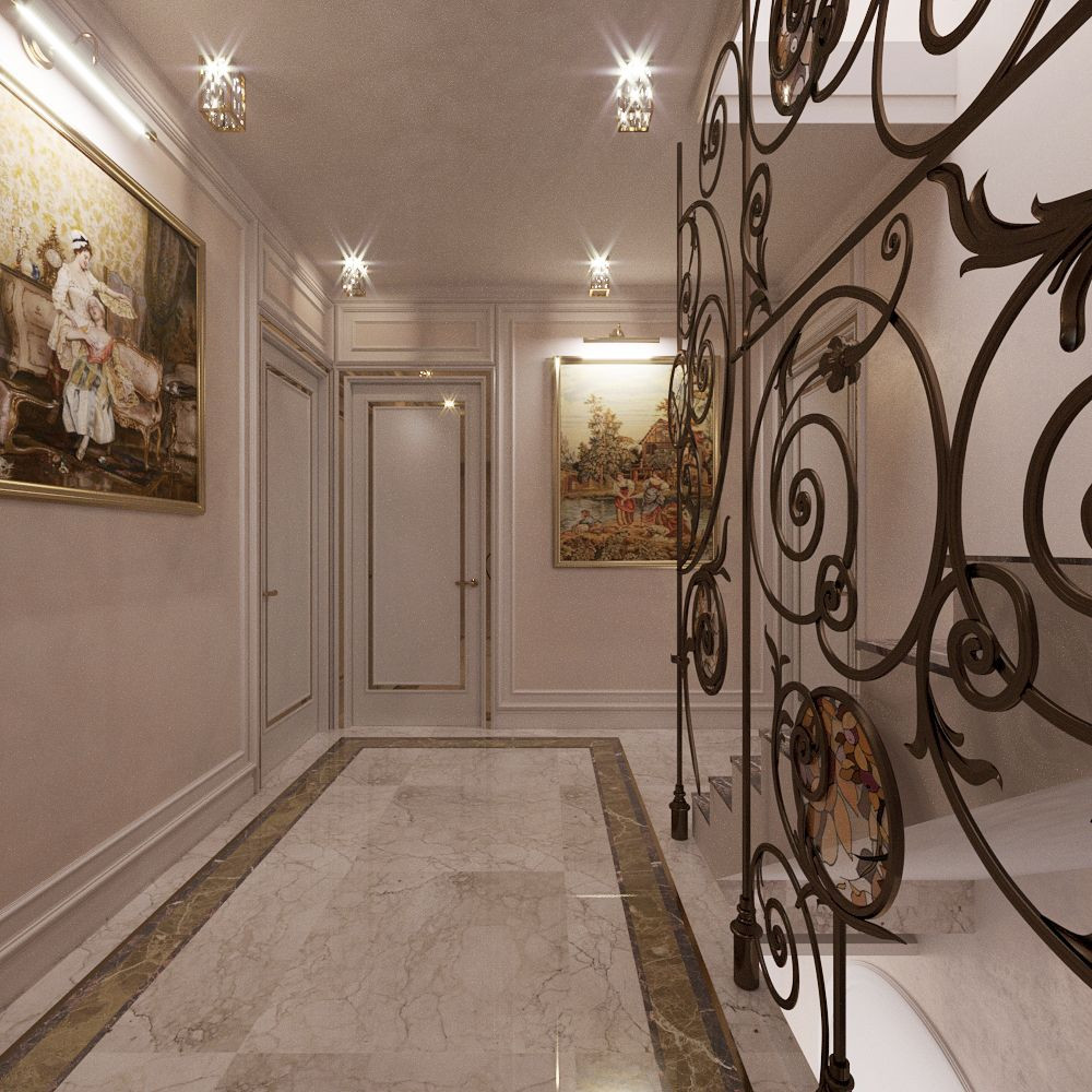 Дизайн таунхауса 100 кв. м в Куркино