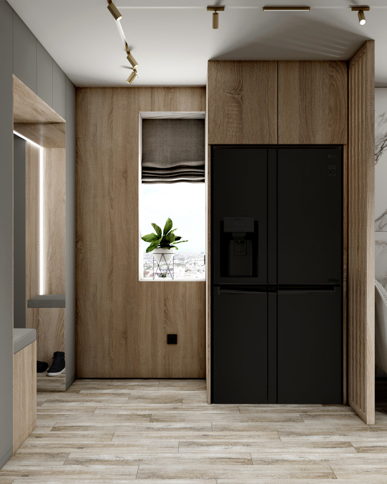 Дизайн интерьера квартиры 57 м2 во вторичном фонде Москвы