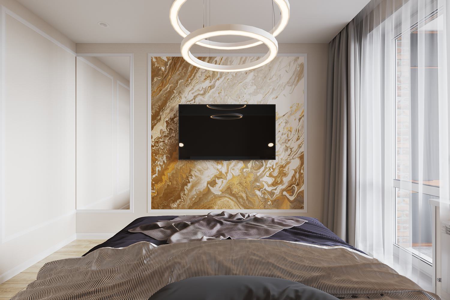 Яркая квартира в ЖК Рубин