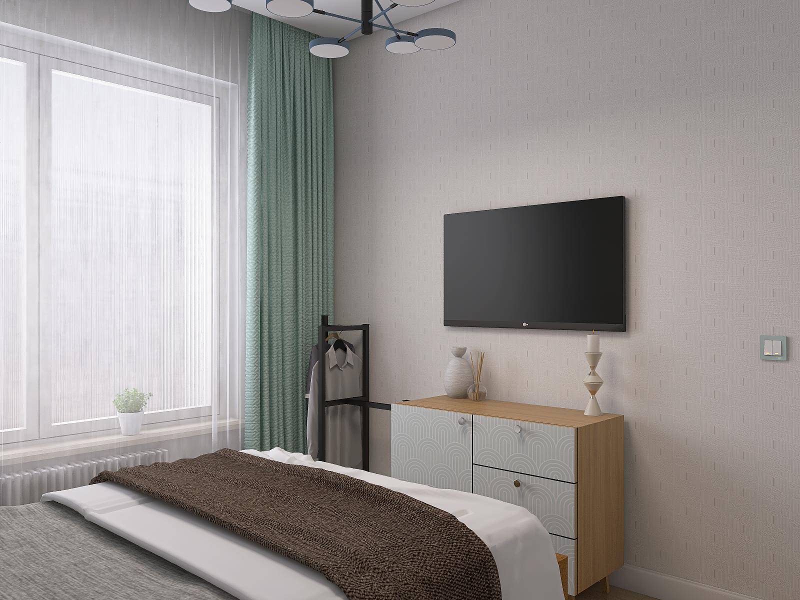 Дизайн-проект квартиры, 45 м2