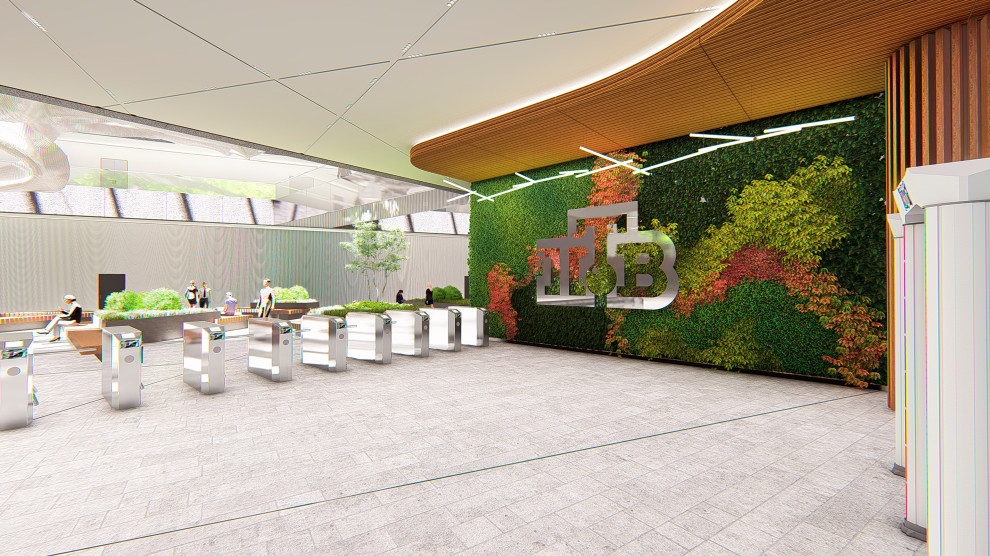 Концепция интерьеров офиса телекомпании НТВ