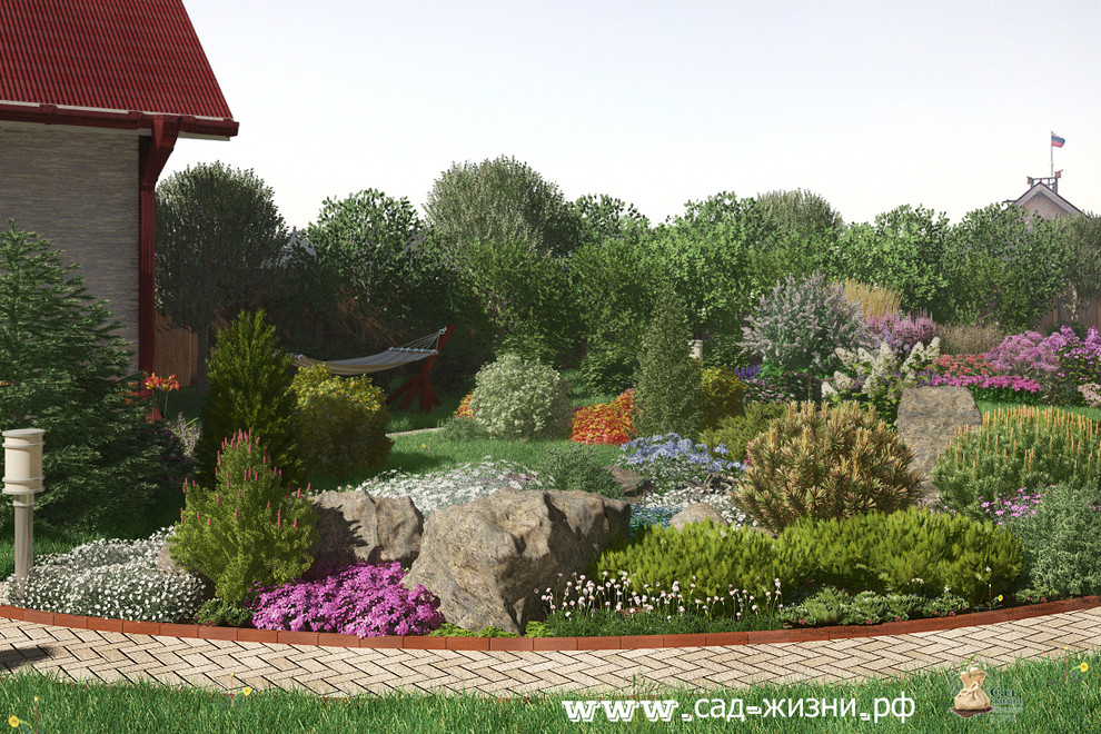 Дизайн частного участка в г. Малый Петербург