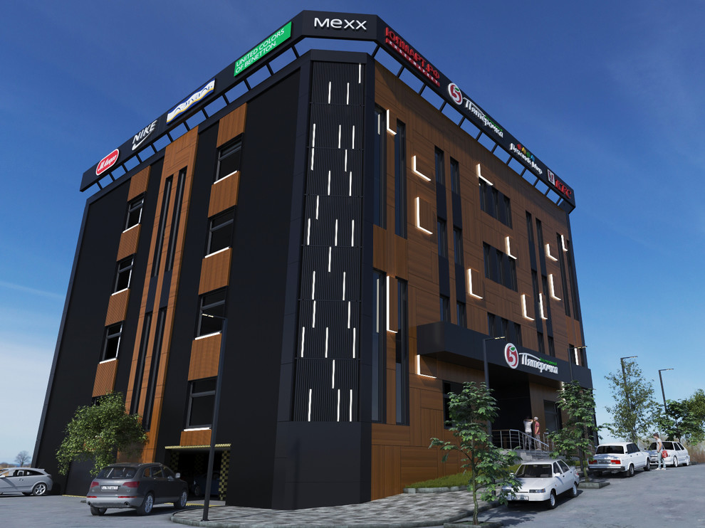 Торговый центр в поселке Новомихайловский