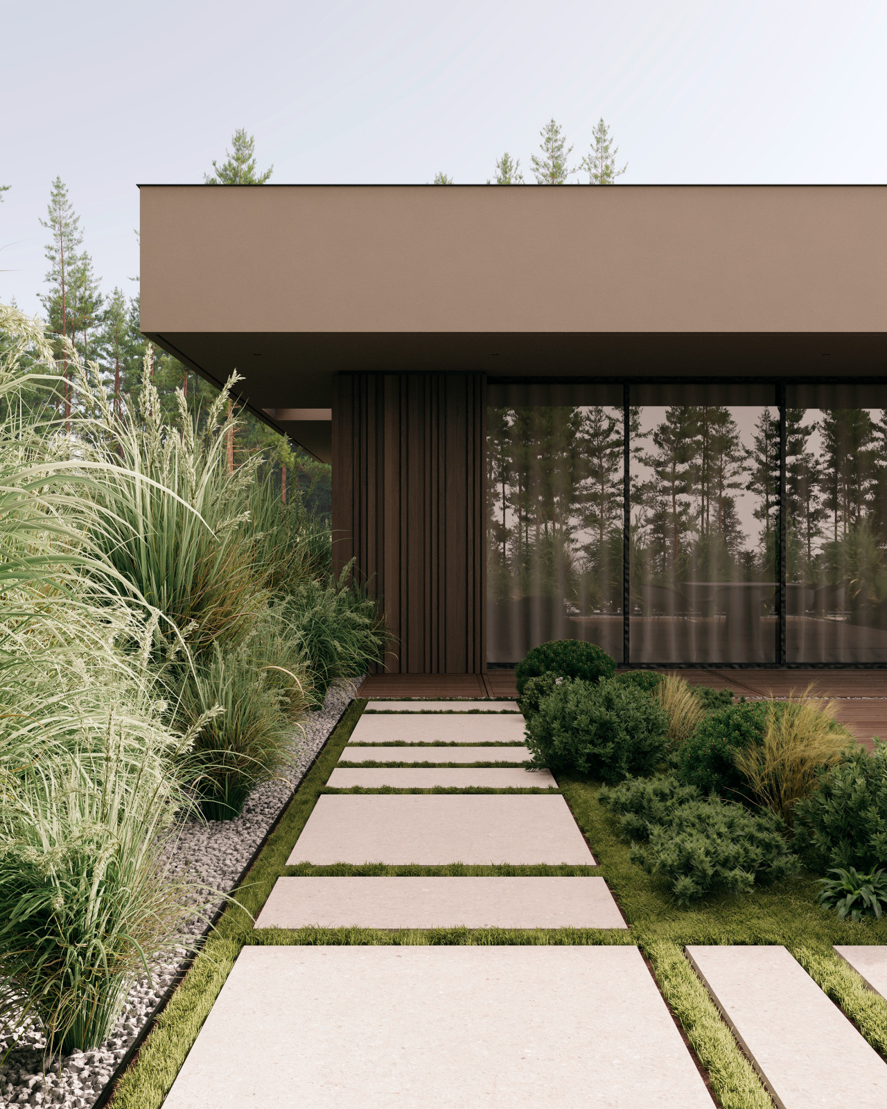 Concept project / Wright house