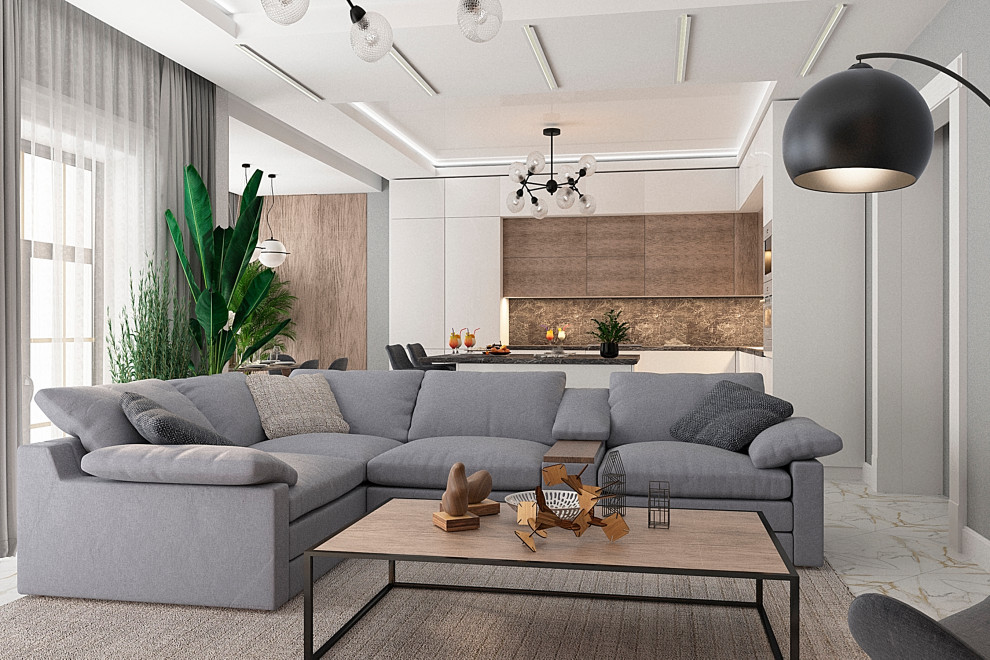 Дизайн-проект загородного дома 2 г. Тверь