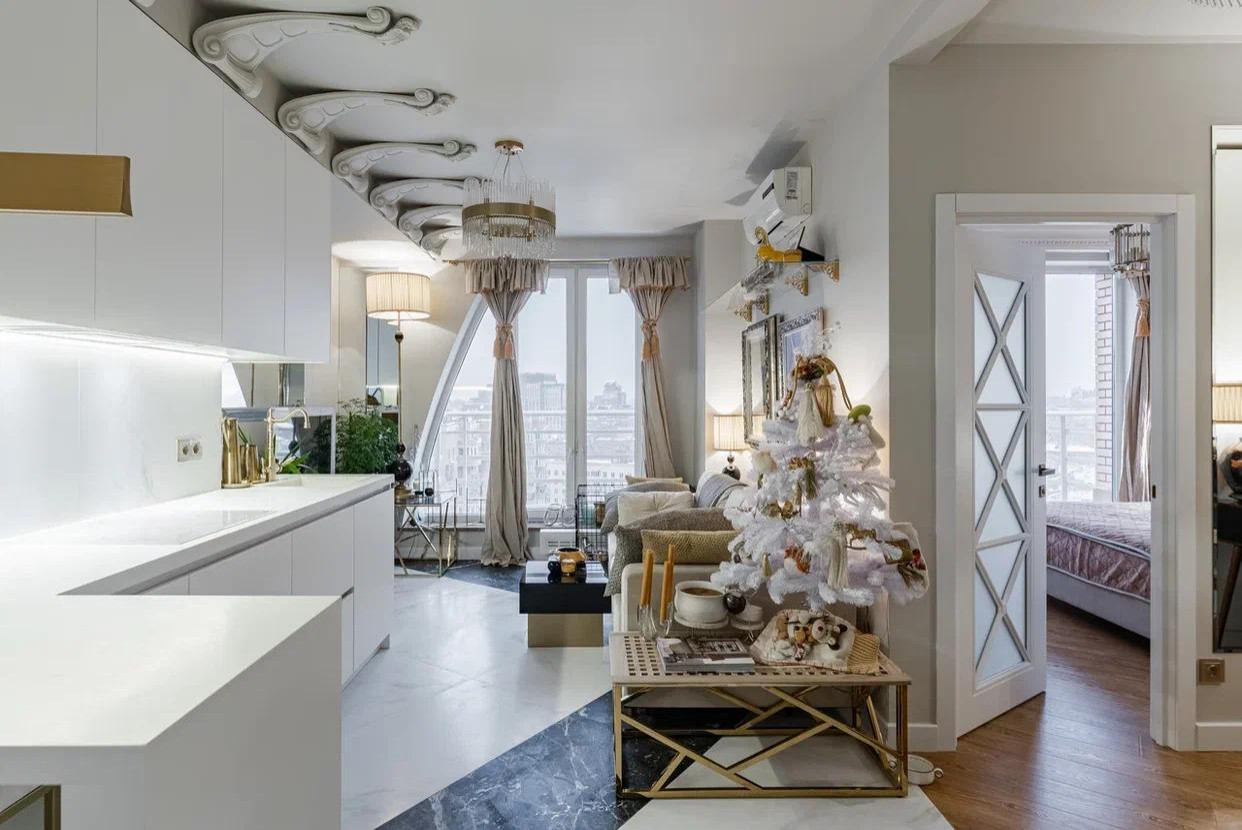 Стильная квартиры в Москву