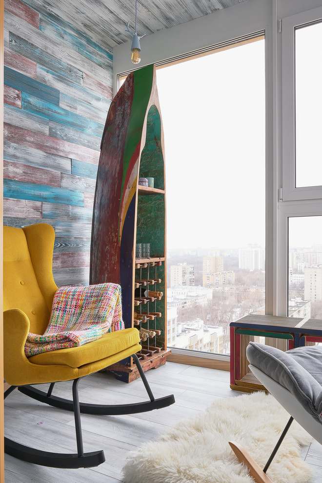 В гостях: Яркий ремонт на базе отделки «от застройщика»