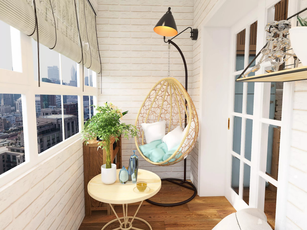 Квартира с яркими акцентами для супругов с двумя детьми