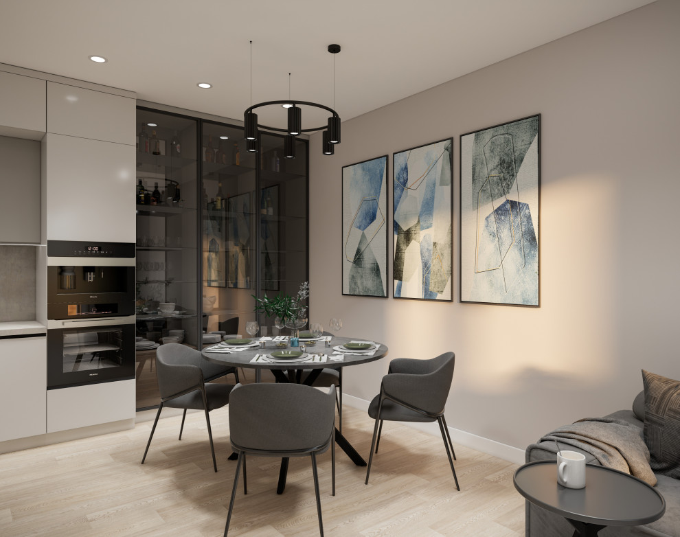 Обложка проекта: Кухня- гостиная