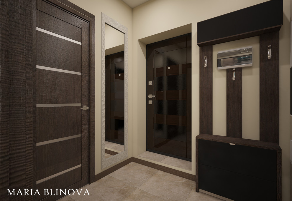 Дизайн-проект однокомнатной квартиры в ЖК Волжская Гавань в стиле минимализм