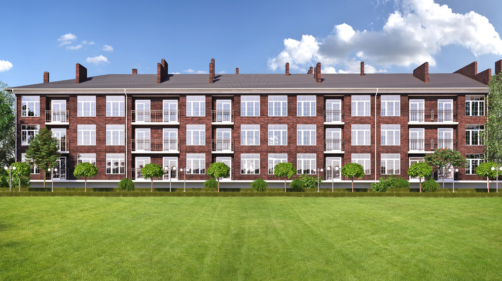 Визуализация многоквартирных домов