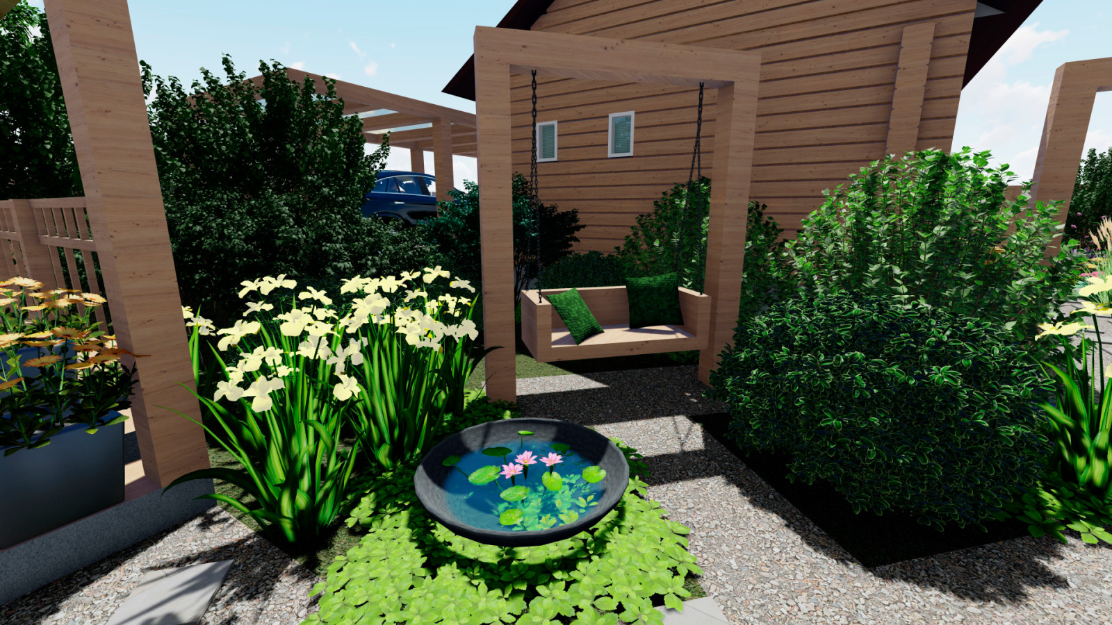 Сад "Геометрия природы "