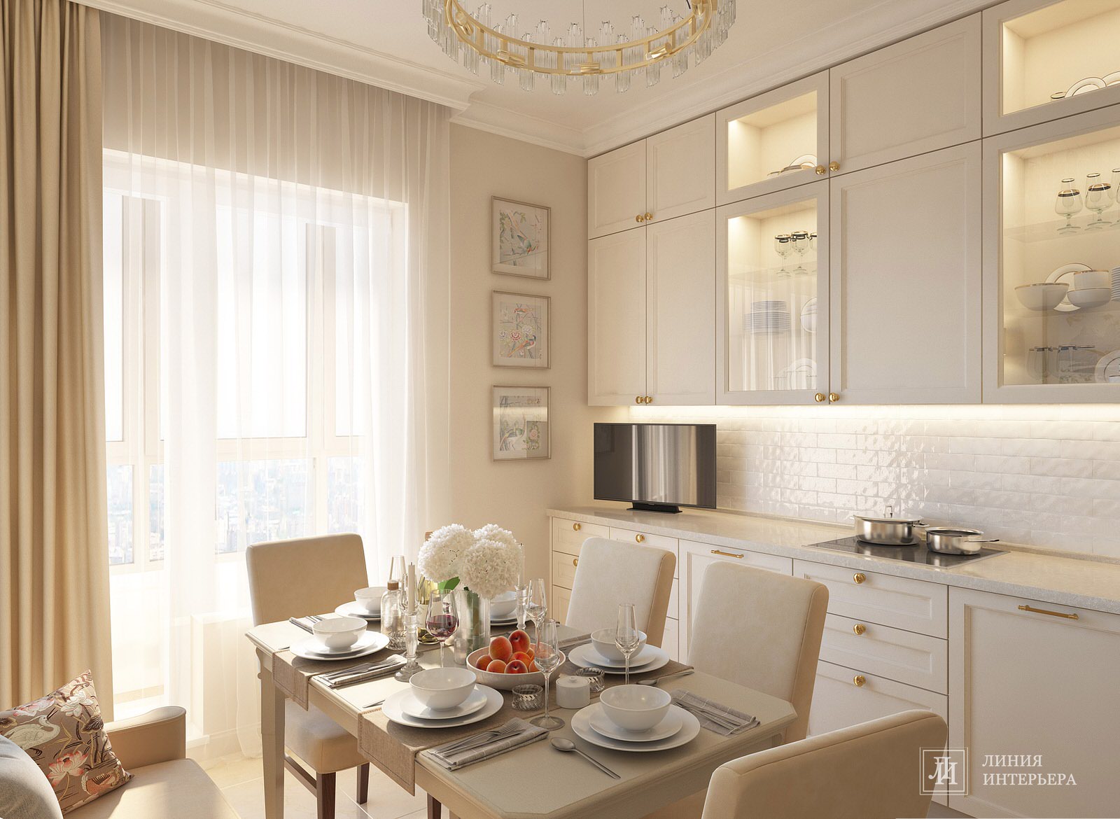 Обложка проекта: Интерьер квартиры современная классика