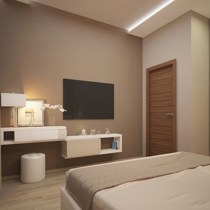 Квартира площадью 114,0 м2 в стиле "Минимализм"