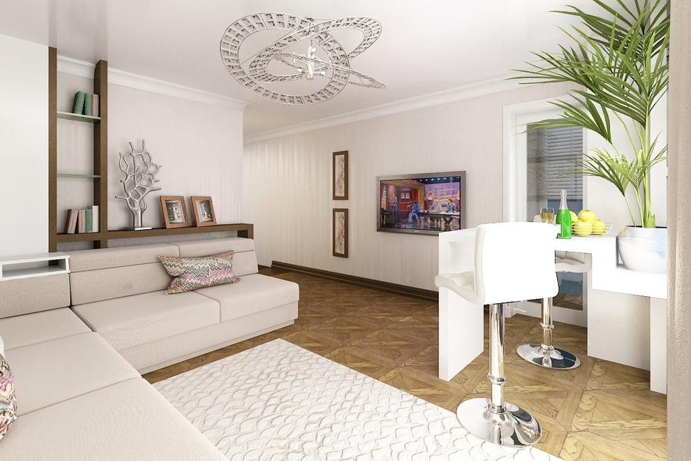 Типовая квартира - студия 1И4, 26 м.кв