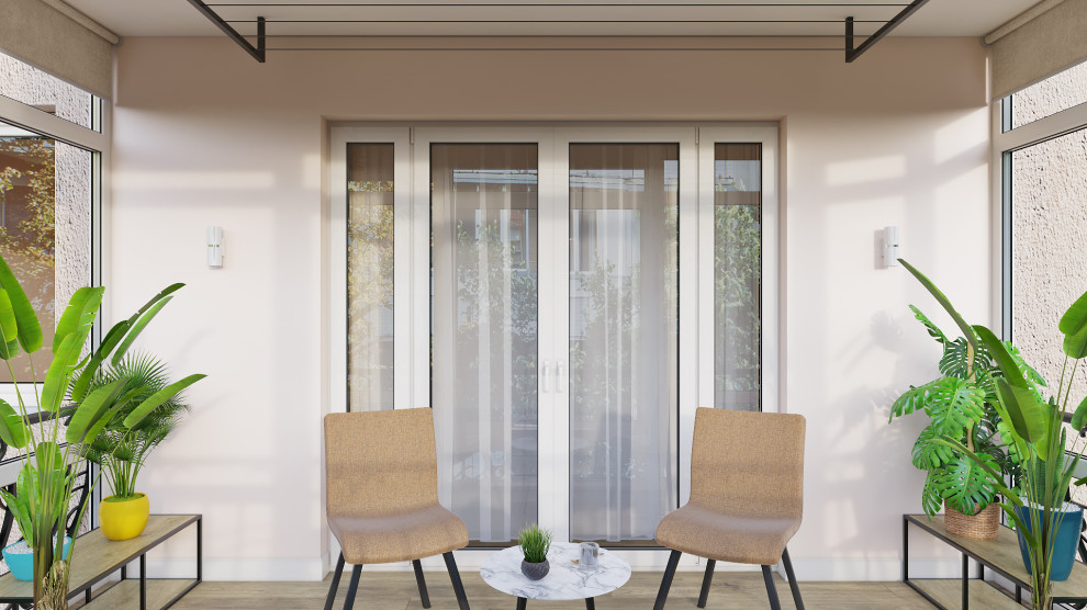 Дизайн двухкомнатной квартиры 44 м2