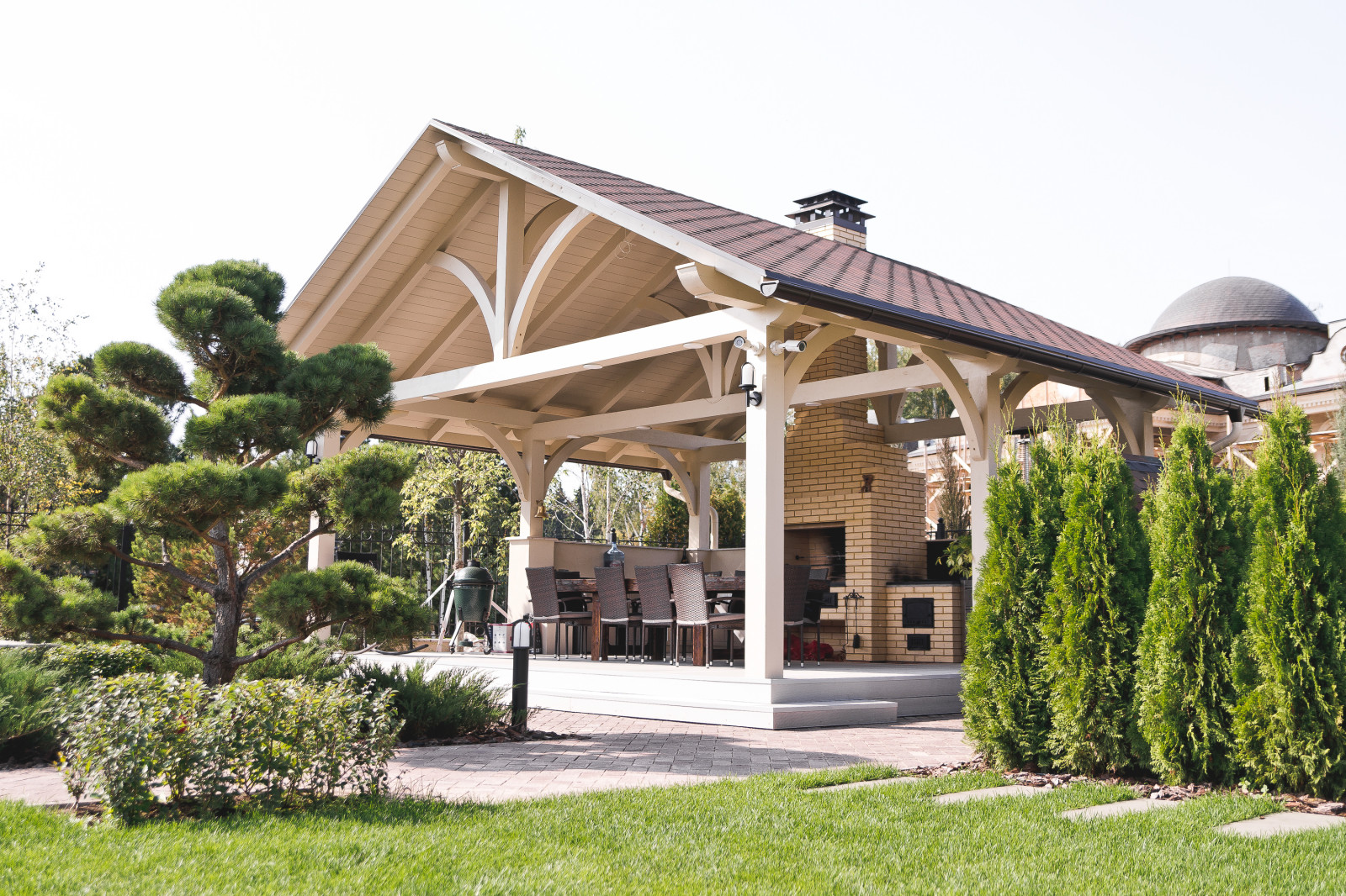 Современный сад на Успенском шоссе