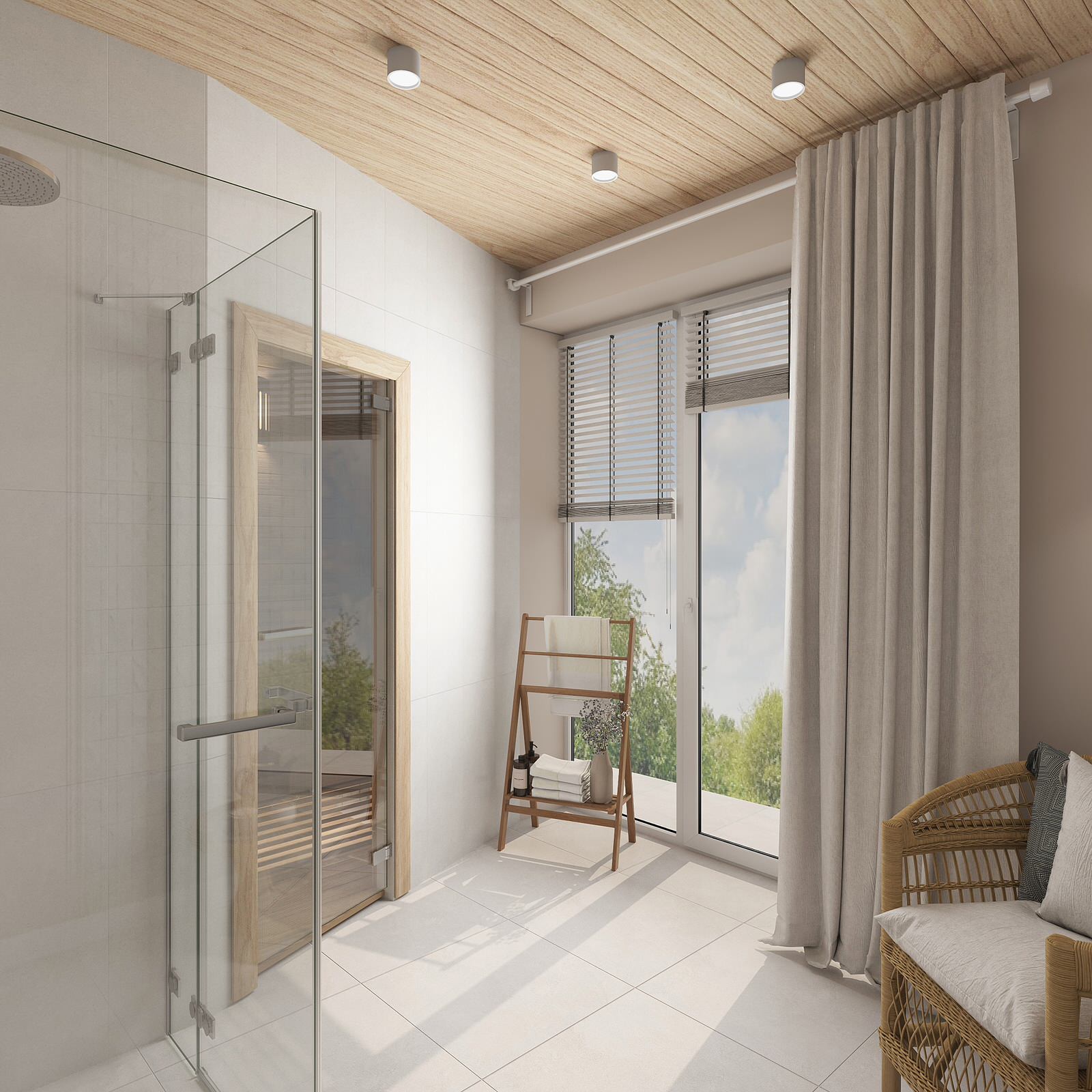 Проект в коттеджном посёлке Каменки