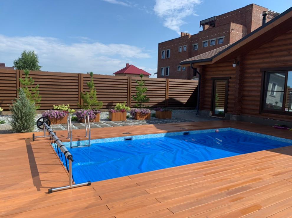 Ландшафтный дизайн участка в КП Сосновый бор