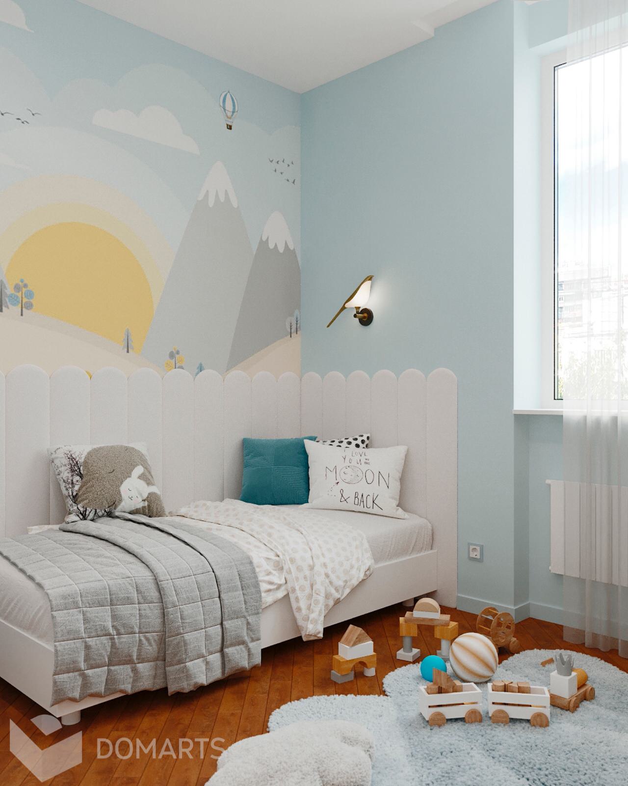 Детская для ребёнка 13,5 м2
